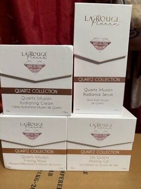Quartz Collection Hydrating Cream - White & Rose